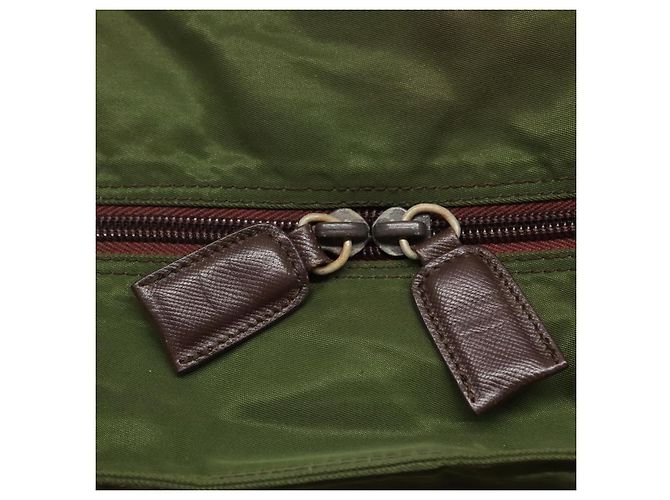 PRADA Tote Bag Nylon Khaki Auth bs22979 - Ansicht 9