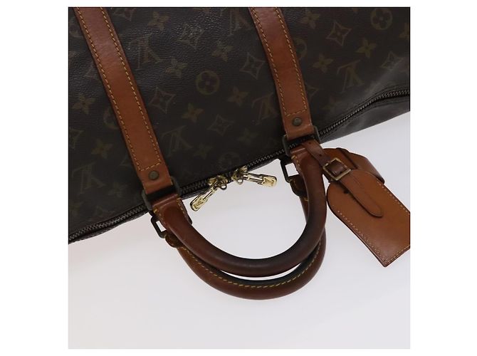 LOUIS VUITTON Monogram Keepall 50 Borsa Boston M41426 LV Auth EC049 Monogramma - vista 7