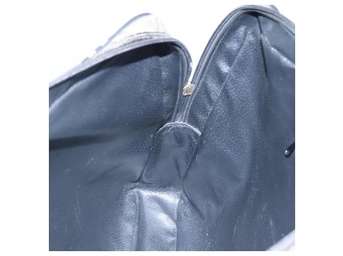Autre Marque Burberrys Nova Check Aktentasche aus PVC-Leder grau Auth 115156 - Ansicht 18