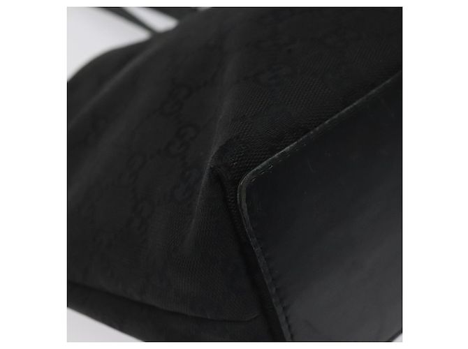 GUCCI GG Canvas Tote Bag Schwarz 31244 Auth ep7480 - Ansicht 14