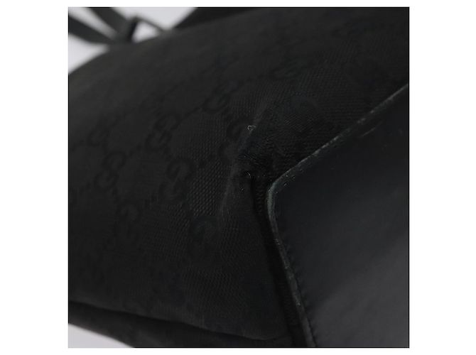 GUCCI GG Canvas Tote Bag Schwarz 31244 Auth ep7480 - Ansicht 16