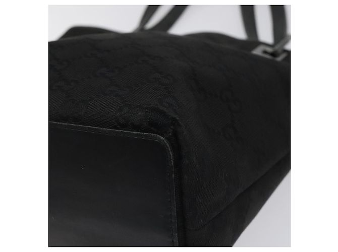GUCCI GG Canvas Tote Bag Schwarz 31244 Auth ep7480 - Ansicht 9