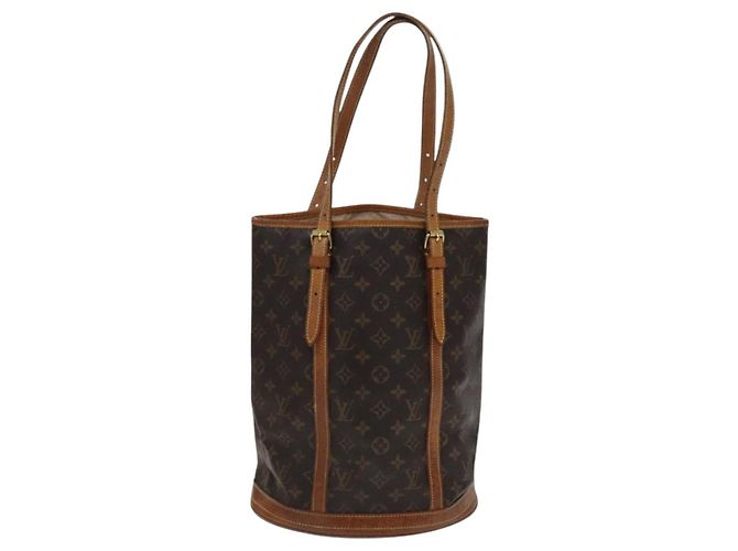 LOUIS VUITTON Borsa a Spalla Monogram Bucket GM M42236 LV Auth ar13284 Monogramma - vista 13