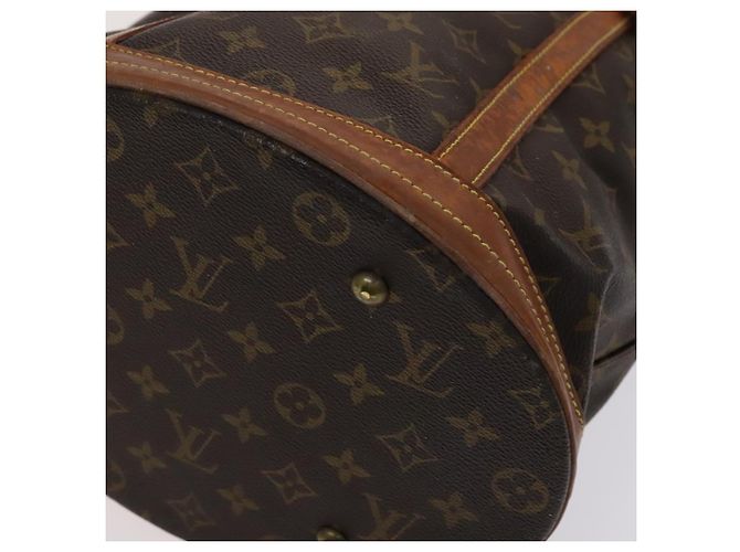 LOUIS VUITTON Borsa a Spalla Monogram Bucket GM M42236 LV Auth ar13284 Monogramma - vista 14