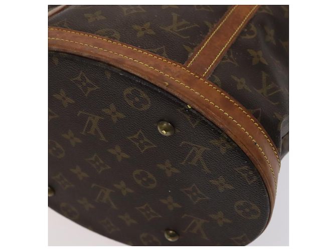 LOUIS VUITTON Borsa a Spalla Monogram Bucket GM M42236 LV Auth ar13284 Monogramma - vista 16