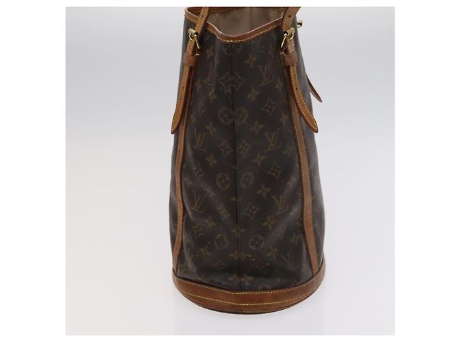 LOUIS VUITTON Borsa a Spalla Monogram Bucket GM M42236 LV Auth ar13284 Monogramma - vista 3
