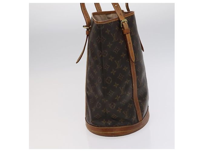 LOUIS VUITTON Borsa a Spalla Monogram Bucket GM M42236 LV Auth ar13284 Monogramma - vista 4