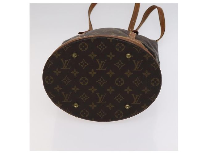 LOUIS VUITTON Borsa a Spalla Monogram Bucket GM M42236 LV Auth ar13284 Monogramma - vista 5
