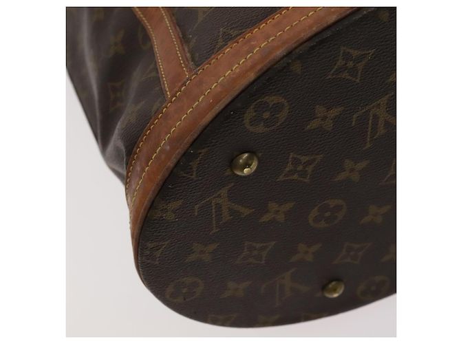 LOUIS VUITTON Borsa a Spalla Monogram Bucket GM M42236 LV Auth ar13284 Monogramma - vista 9