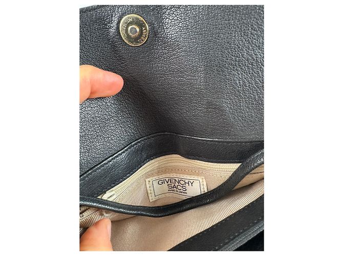 Vintage Givenchy 4G Handtasche aus Lackleder schwarz - Ansicht 2