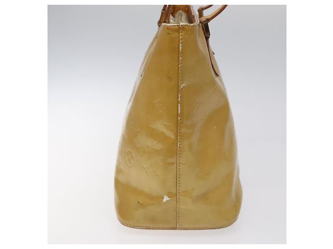 LOUIS VUITTON Borsa a Mano Monogram Vernis Houston Beige M91004 LV Auth bs23194 - vista 4