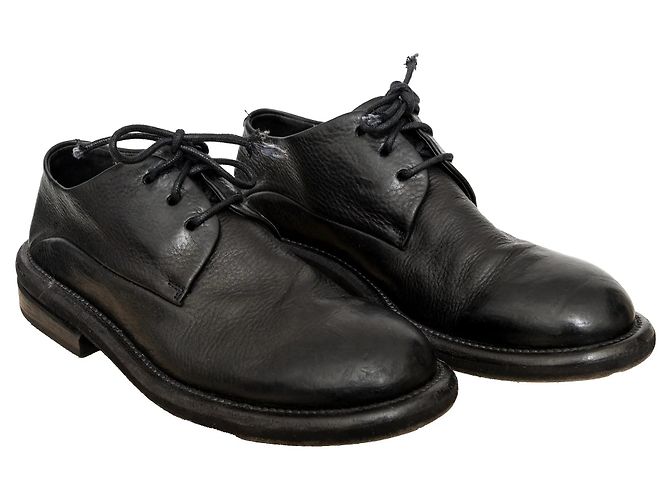 Autre Marque Scarpe Derby Gommello Marsèll Nero - vista 3