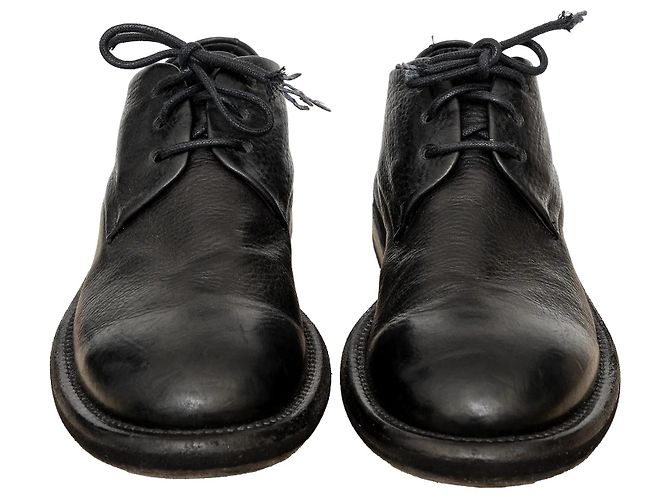 Autre Marque Scarpe Derby Gommello Marsèll Nero - vista 4