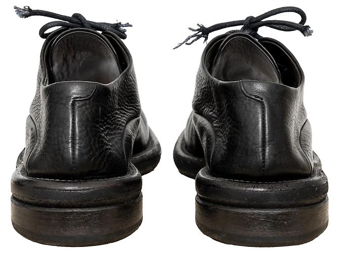 Autre Marque Scarpe Derby Gommello Marsèll Nero - vista 5