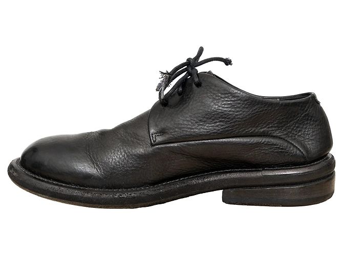Autre Marque Scarpe Derby Gommello Marsèll Nero - vista 6