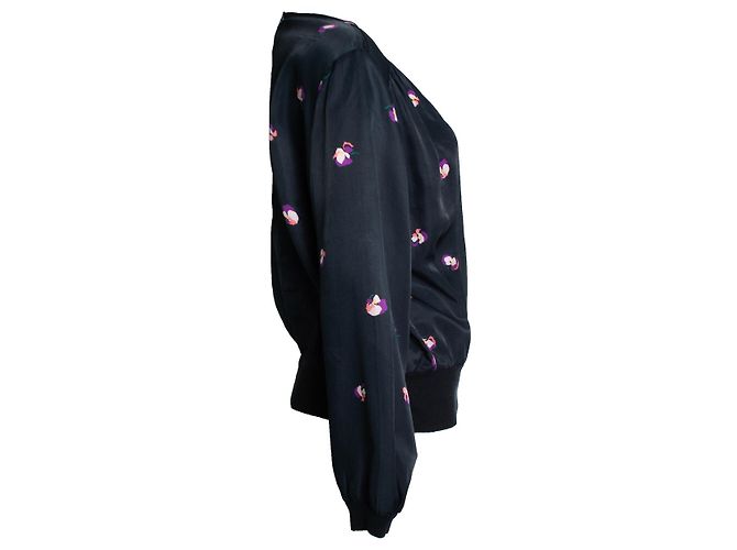See by Chloé See by Chloe, top floral Negro - vista 4