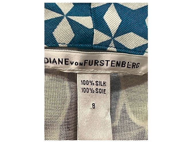 Diane Von Furstenberg Vestido de jersey de seda con estampado floral abstracto DvF Boswana Multicolor - vista 5
