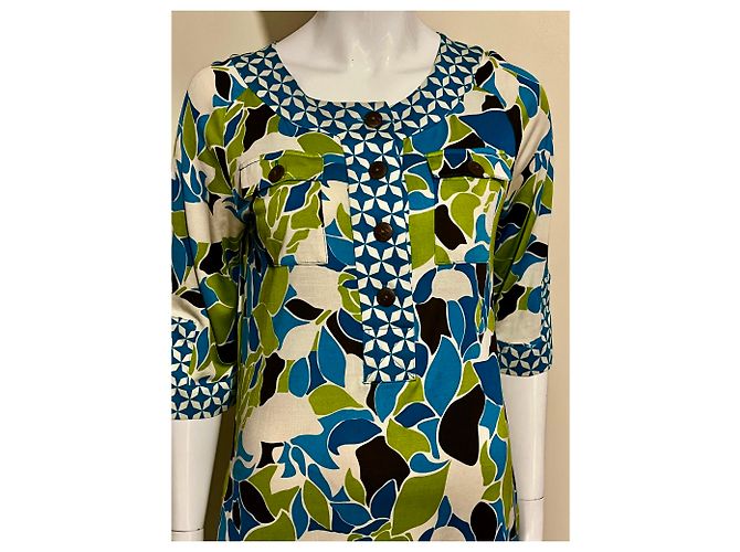 Diane Von Furstenberg Vestido de jersey de seda con estampado floral abstracto DvF Boswana Multicolor - vista 6