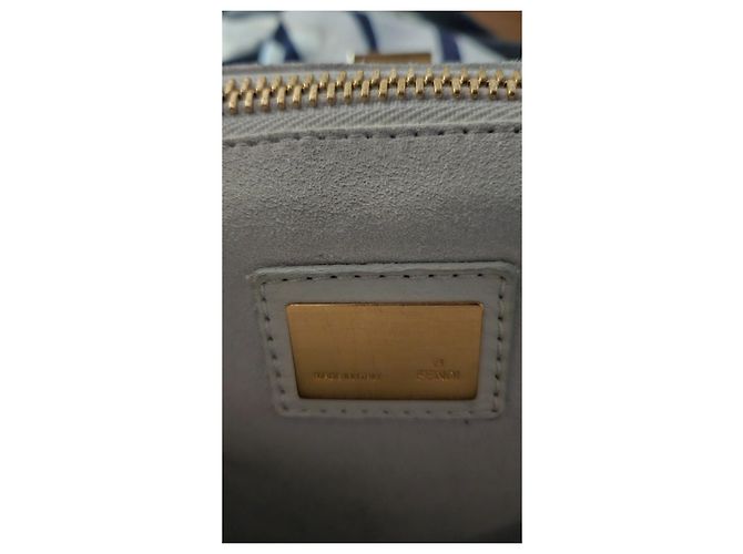 Borsa Fendi Peekaboo 40 in pelle nera Nero - vista 11