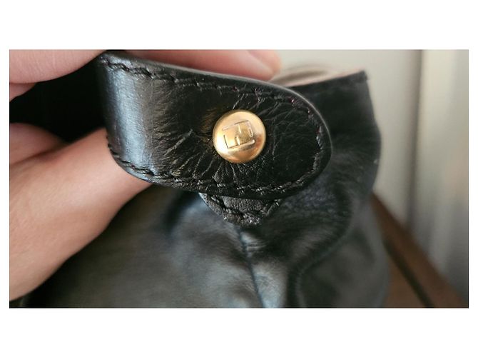 Borsa Fendi Peekaboo 40 in pelle nera Nero - vista 6