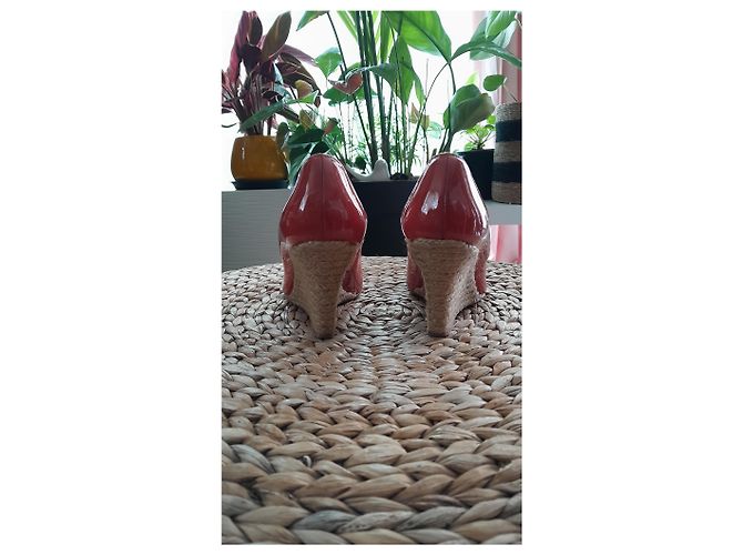 Lanvin Pumps aus Lackleder in Coral Größe 38 Koralle - Ansicht 3