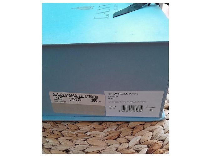 Lanvin Pumps aus Lackleder in Coral Größe 38 Koralle - Ansicht 7