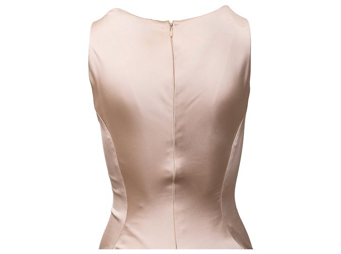 Blumarine Satin Kleid - 10er Jahre Pink - Ansicht 4