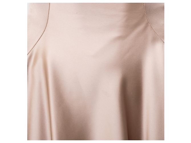 Blumarine Satin Kleid - 10er Jahre Pink - Ansicht 6