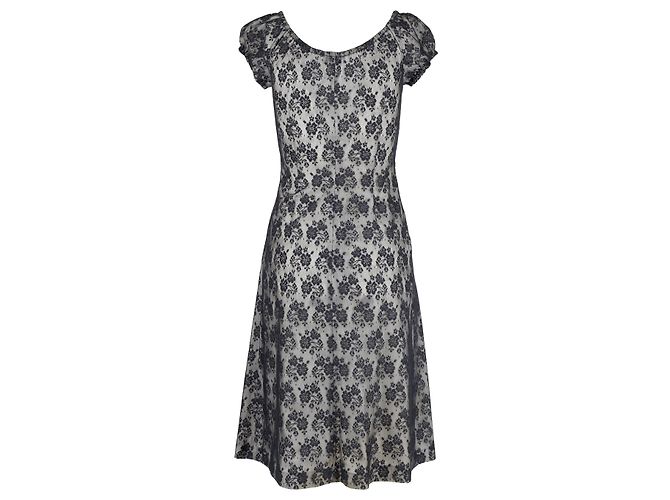Vintage Spitzenkleid von Moschino Cheap and Chic - 2000er Schwarz - Ansicht 2