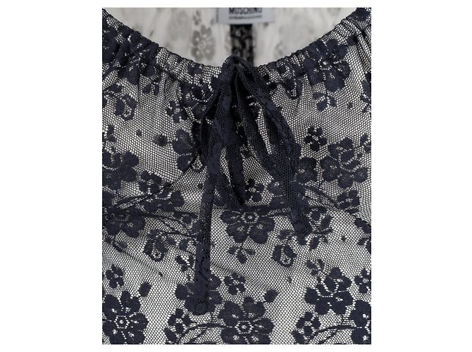 Vintage Spitzenkleid von Moschino Cheap and Chic - 2000er Schwarz - Ansicht 3