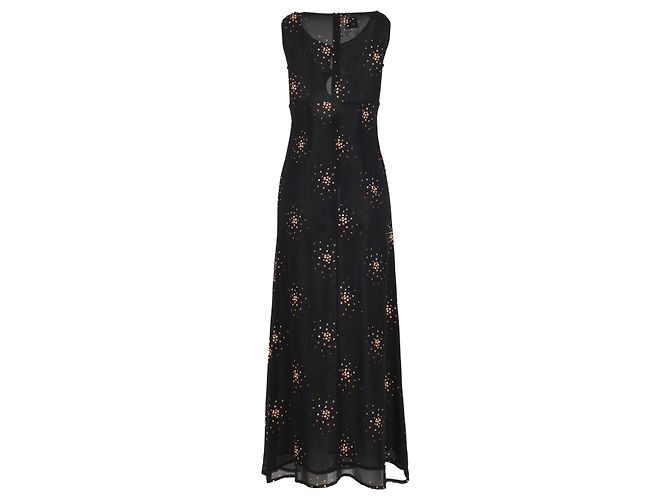 Vestido maxi estampado Moschino Cheap and Chic - años 2000 Multicolor - vista 2