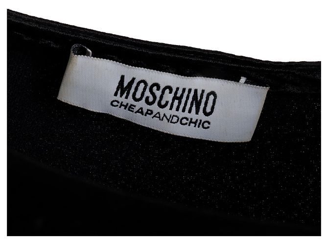 Moschino Cheap and Chic Etuikleid - 2000er Schwarz - Ansicht 4