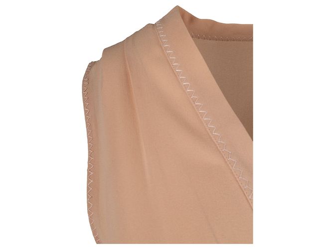 Abito midi con scollo a V Moschino - anni '10 Rosa - vista 4