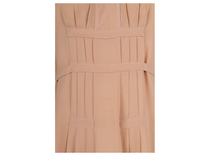 Abito midi con scollo a V Moschino - anni '10 Rosa - vista 5