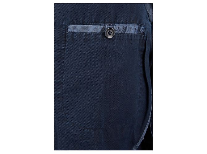 Autre Marque Blazer in cotone Altea - anni 00 Blu - vista 3