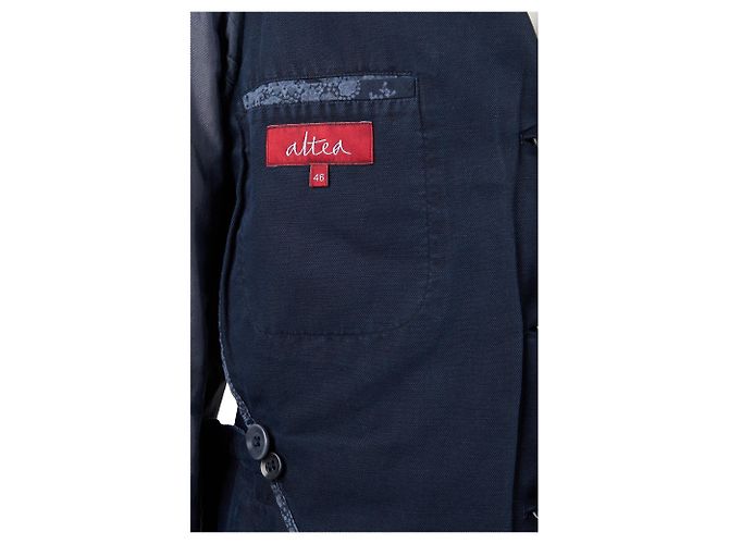 Autre Marque Blazer in cotone Altea - anni 00 Blu - vista 5