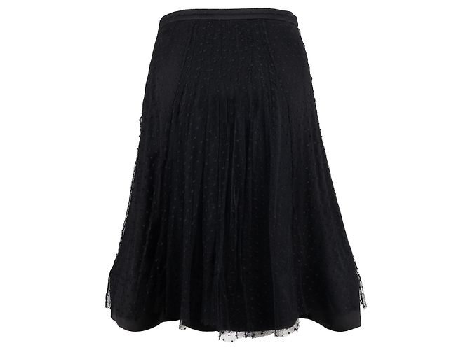 Falda de encaje con lunares Moschino - años 10 Negro - vista 2