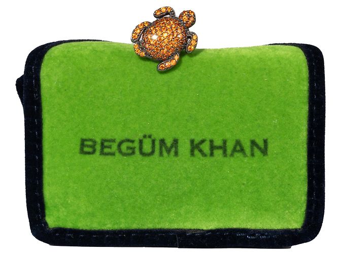 Autre Marque Spilla Mini Turte di Begüm Khan - '10s Arancione - vista 3