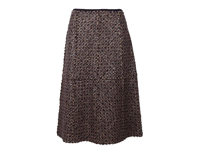 Saia de lã com embellishments de lantejoulas Tory Burch - anos 10 Roxo - vista 2
