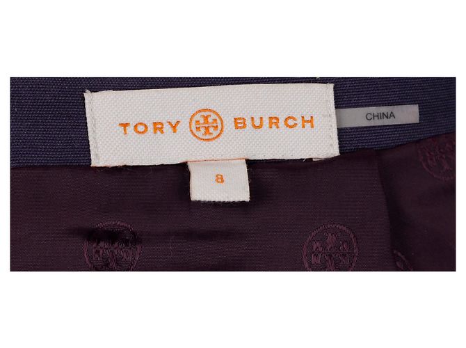 Saia de lã com embellishments de lantejoulas Tory Burch - anos 10 Roxo - vista 3