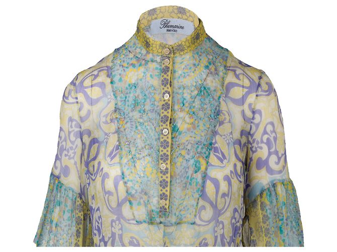 Top decorato con perline Blumarine - anni 2000 Multicolore - vista 3