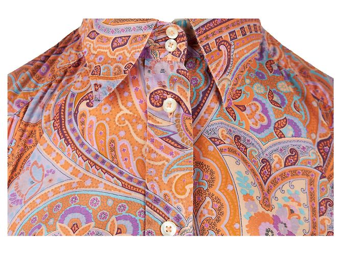Camisa estampada Paisley Etro - '10s Multicolor - vista 3
