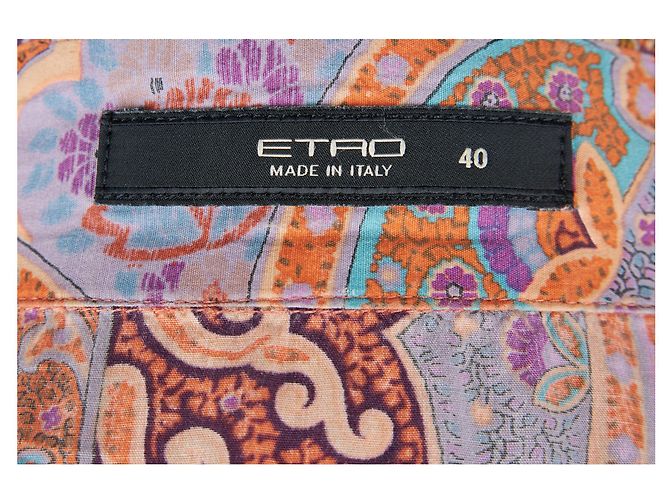 Camisa estampada Paisley Etro - '10s Multicolor - vista 5