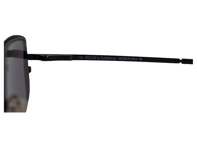 Gafas de sol cuadradas Dolce & Gabbana - '10s Negro - vista 6