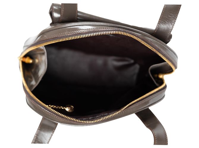 Gucci Vintage Patentasche - 2000er Braun - Ansicht 6