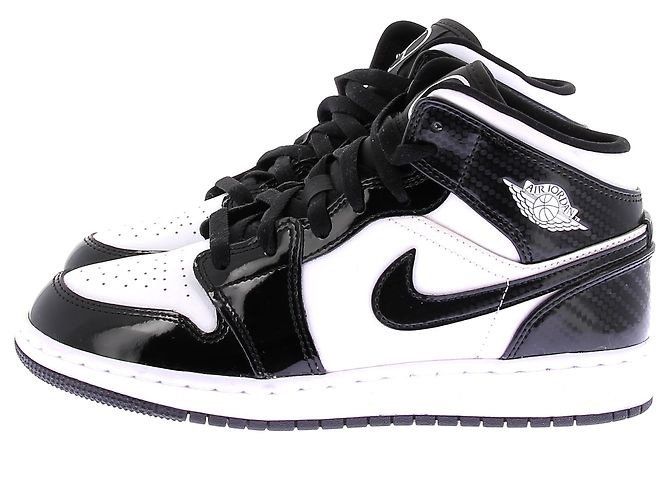 Autre Marque JORDAN Sneakers T.EU 38.5 Lackleder Schwarz - Ansicht 3