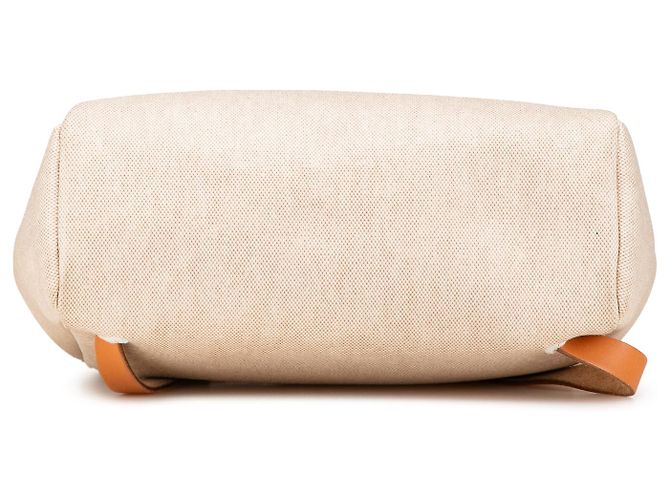 Hermès Brauner Toile Herbag Rucksack Hellbraun - Ansicht 3