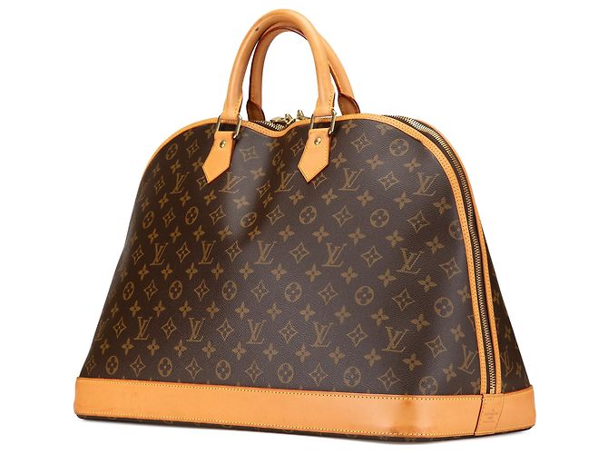 Louis Vuitton Marrone Monogramma Alma Voyage MM - vista 2