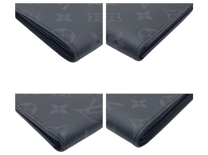 Portafoglio Slender Nero Monogramma Louis Vuitton - vista 7
