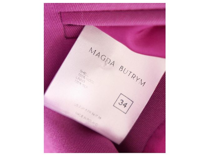 Magda Butrym oversized wool blazer. - view 8